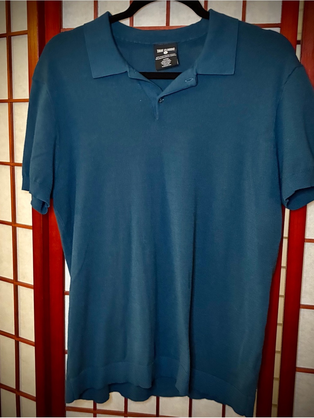 Men's True Classic Polo Shirt in Blue
